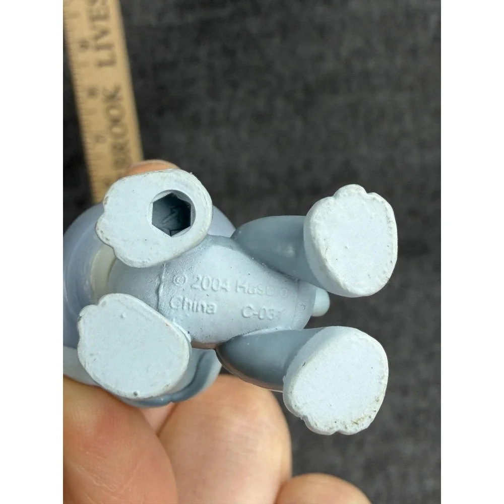 Hasbro Littlest Pet Shop‎ Gray Boston Terrier Dog #857 Figure 2004 LPS Toy C-037
